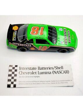 Racing Car Toy Fletcher Barnhardt White Interstate Shell Chevrolet Jarrett JR166
